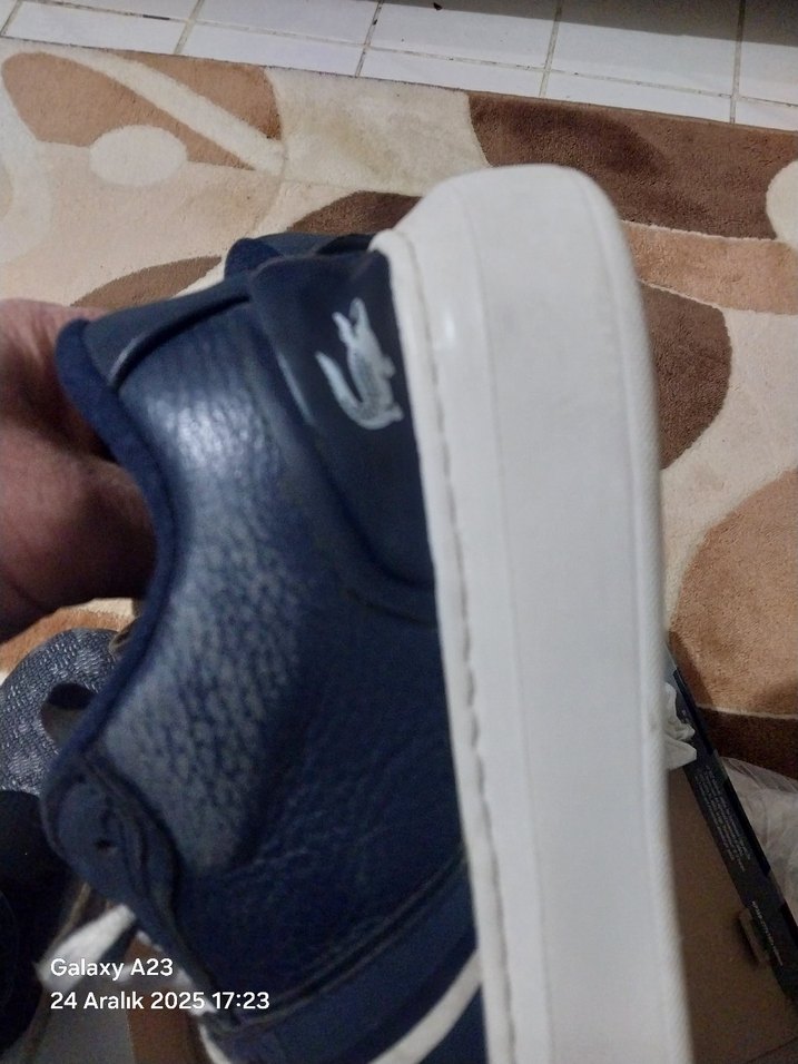 Kadın Lacivert Spor Ayakkabı Bağcıklı - Görsel 4