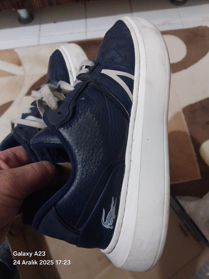 Kadın Lacivert Spor Ayakkabı Bağcıklı - Görsel 3