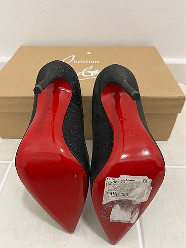 35 Beden siyah Renk Christian Louboutin So Kate Stiletto
