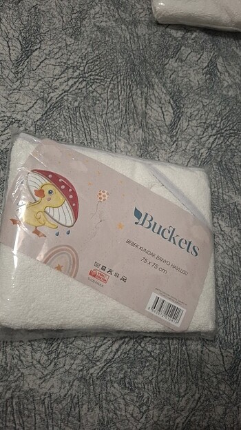 Bebek Kundak Banyo Havlusu - 0 Pamuk 