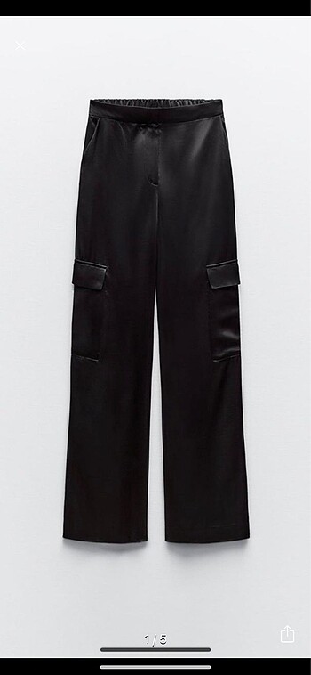 Zara saten pantolon