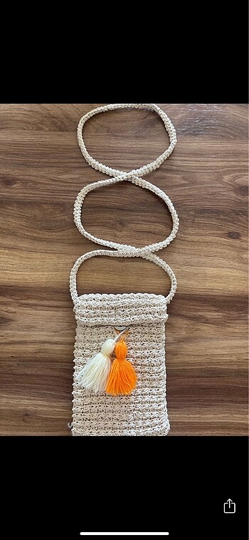 Örgü mini çanta