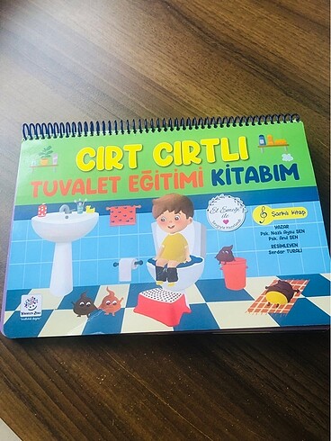 Cırt cırtlı tuvalet eğitimi kitabı