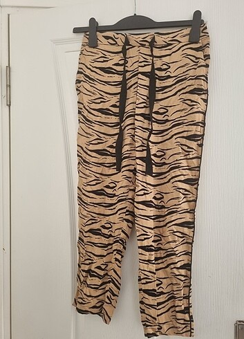 Mango desenli pantolon