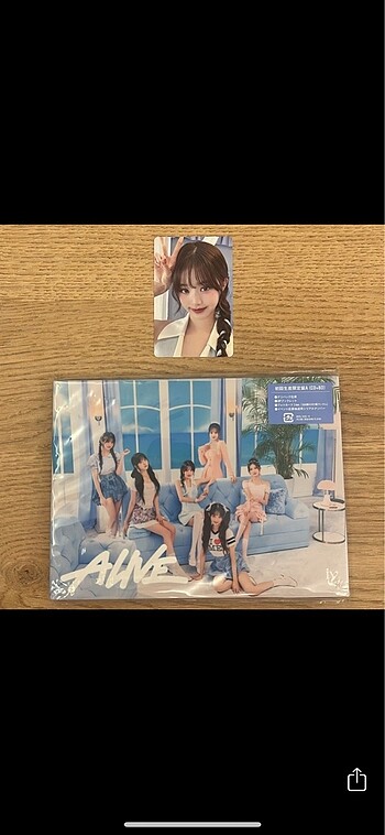 ive bluray dvd + wonyoung pc