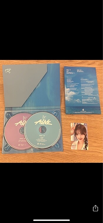 Beden ive bluray dvd + wonyoung pc