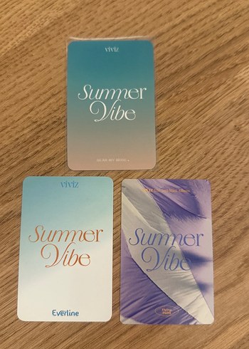 Gfriend viviz eunha 3 pc set - Görsel 2