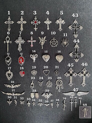 Tasarımcı Beyaz Rosary kolye