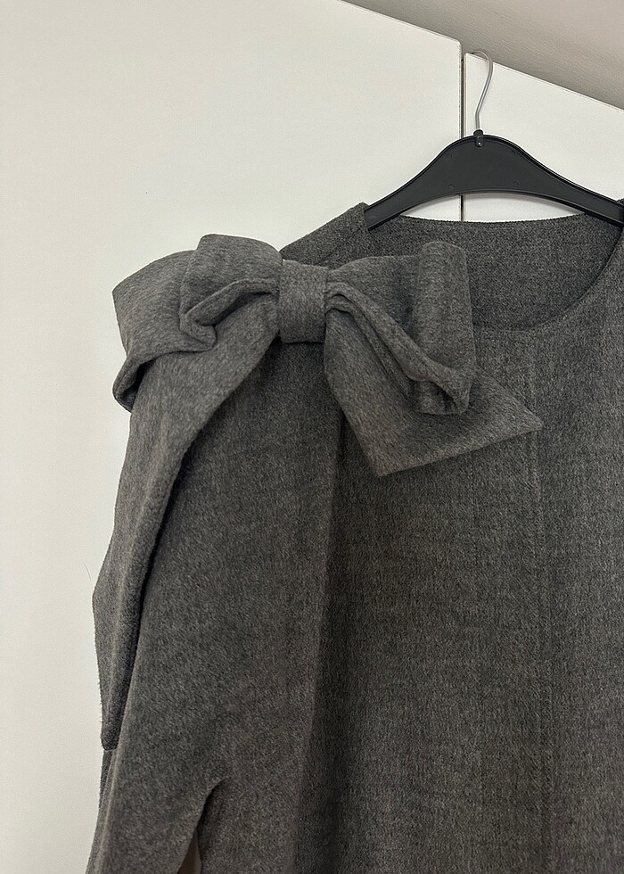 Gri Astarlı Kaban - Görsel 2