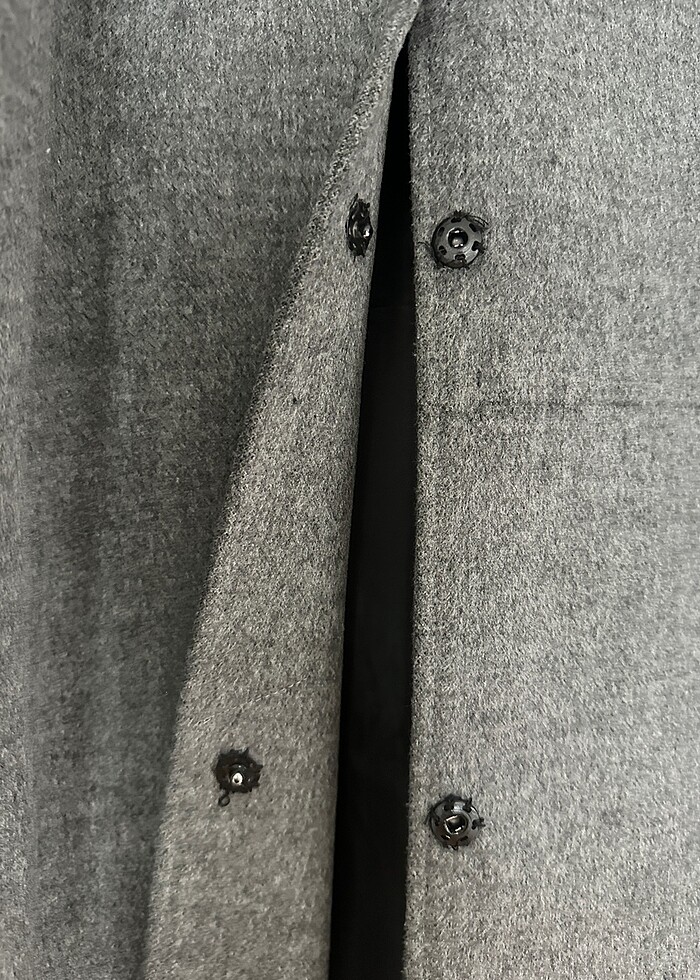 Gri Astarlı Kaban - Görsel 4