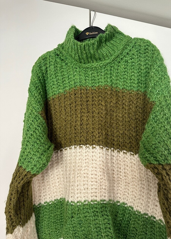 İplik Örme Kazak - Görsel 2