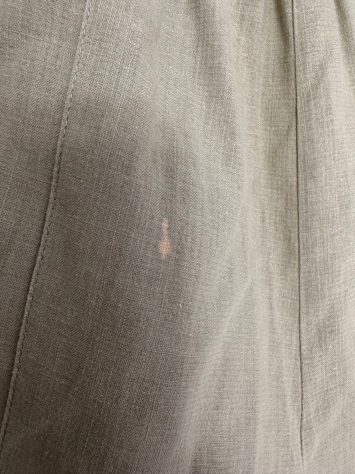 Kadın Keten Salaş Takım Khaki Renk - Görsel 5