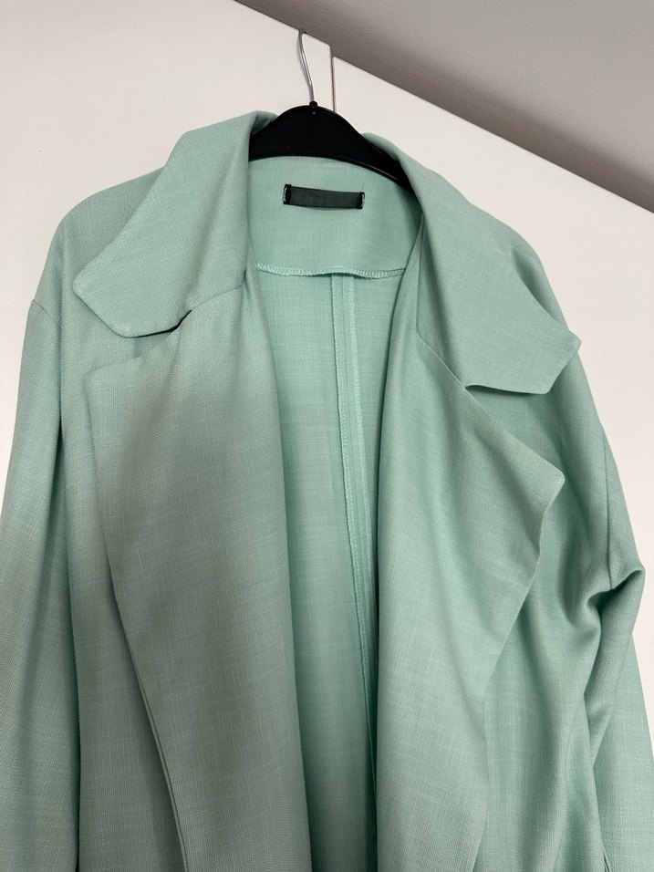 Keten Trençkot - Görsel 3