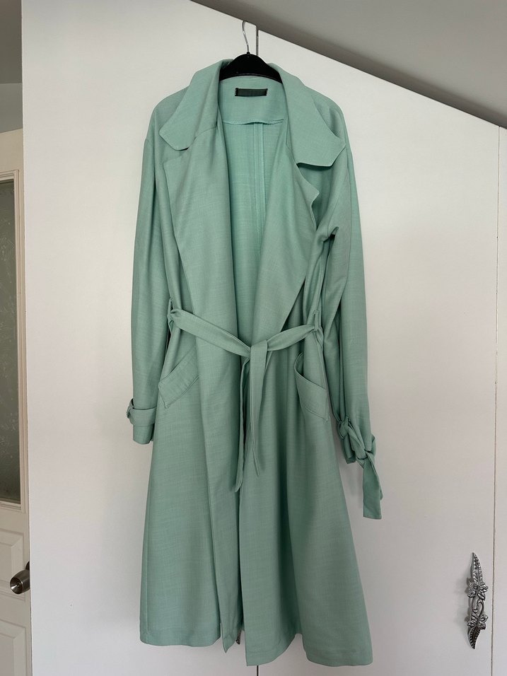 Keten Trençkot - Görsel 4