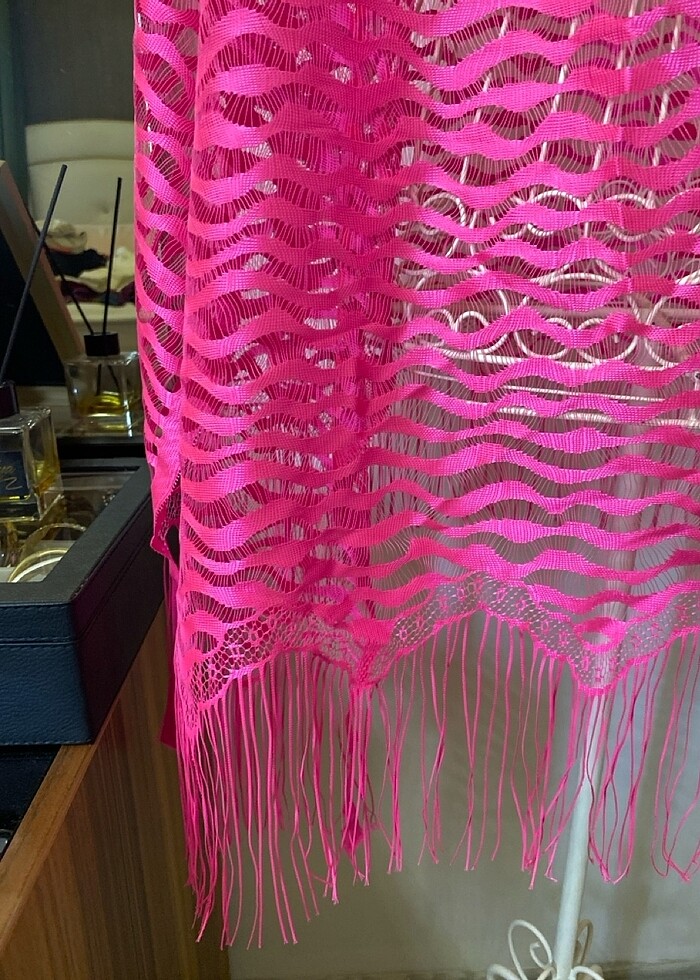 pembe pareo yepyeni standart beden herkese olur - Görsel 3