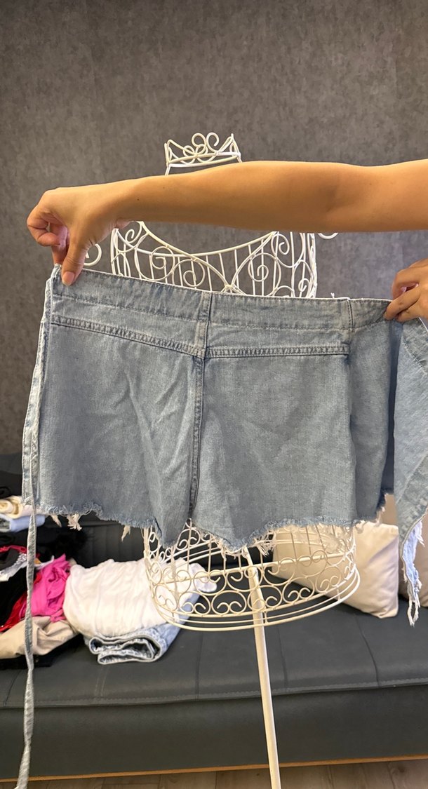 bershka  şort  etek - Görsel 5