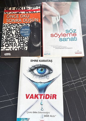 Önce Oku Sonra Düşün, Söz Söyleme Sanatı, Vaktidir Kitapları