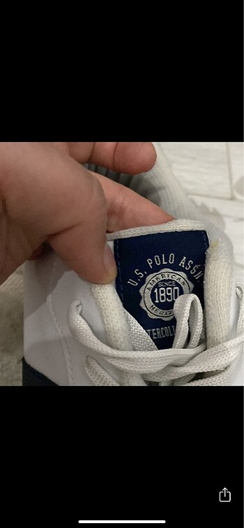 42 Beden beyaz Renk Us polo spor ayakkabı