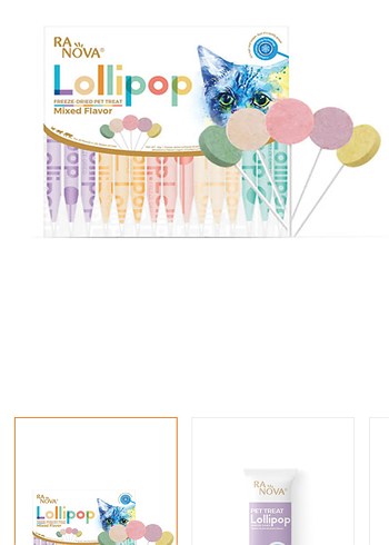 Beden RANOVA Lollipop Karışık Kedi Ödül Maması 1,4 Gr 15'li