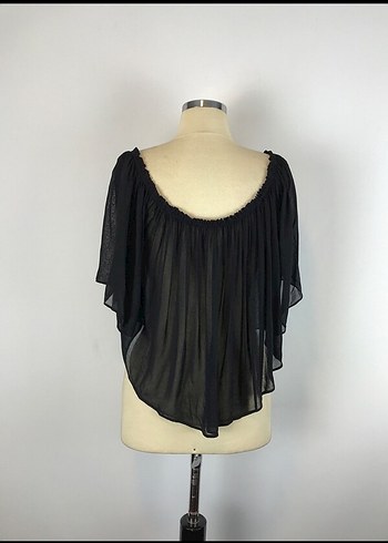 Zara Şık tül bluz - Görsel 3