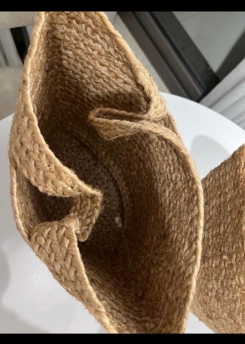 Bej Hasır ikea Sepet - Görsel 3