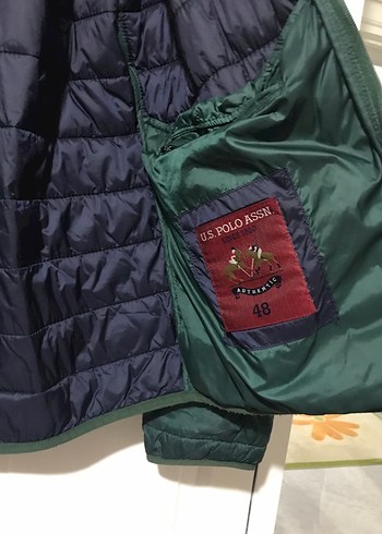 Yeşil Fermuarlı Erkek Mont - Görsel 5