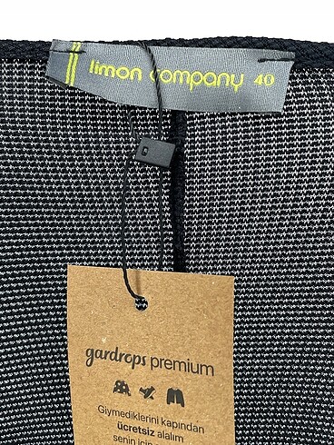 40 Beden siyah Renk Limon Company Kısa Elbise %70 İndirimli.