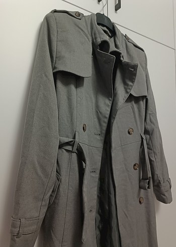 abacı gri pardösü - Görsel 4