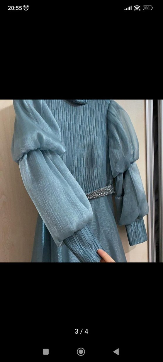 Zühre garize elbise - Görsel 3