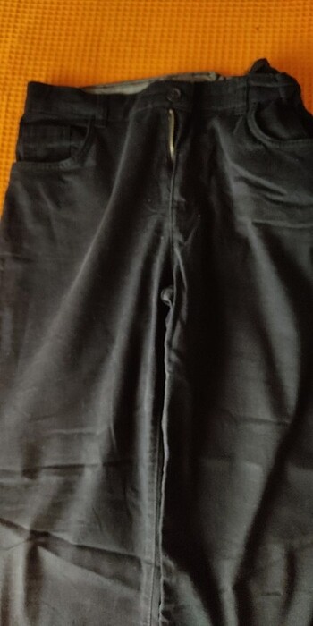 m Beden 13-14 Yaş/158-164 Cm Erkek Siyah Pantolon 