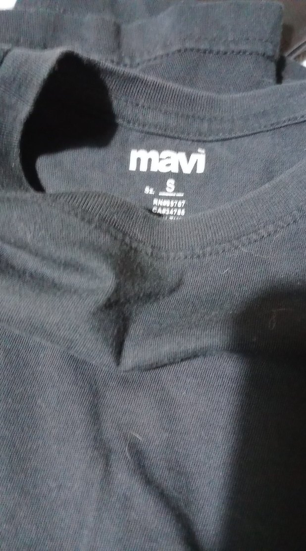 Siyah Mavi marka S beden Tişört - Görsel 5