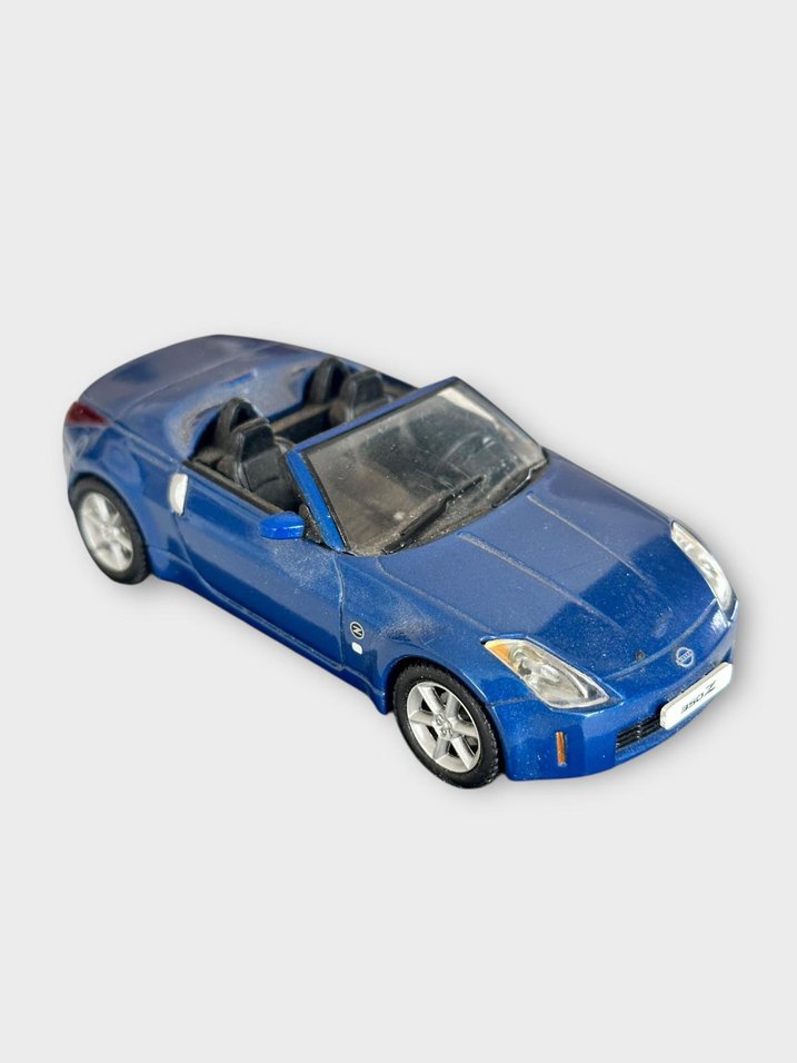 Koyu Mavi Oyuncak Spor Araba 350Z - Görsel 3