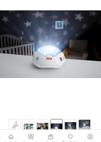 Mavi Pastel Renkli Müzikli Bebek Dönencesi - Görsel 3