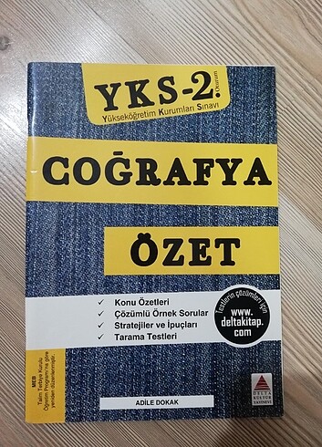delta yks ayt coğrafya özet