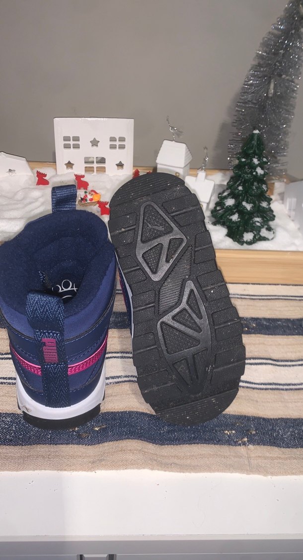 Kız Çocuk Lacivert-Pembe Spor Bot - Görsel 4