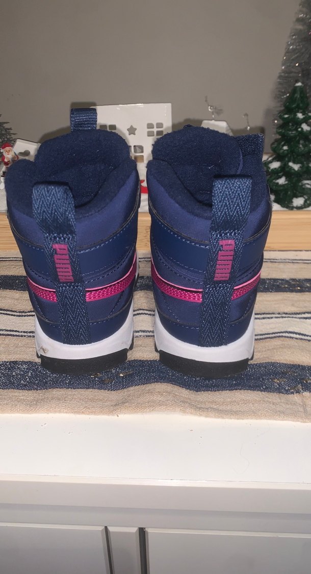 Kız Çocuk Lacivert-Pembe Spor Bot - Görsel 3