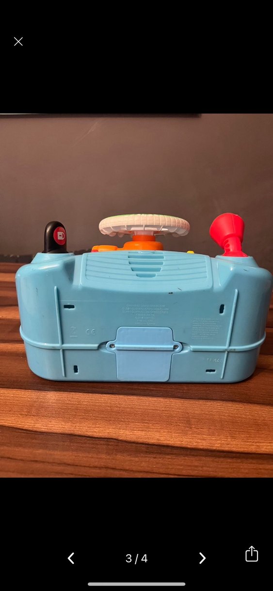 Fısher prıce Renkli Eğitim Direksiyon Oyuncağı - Görsel 2