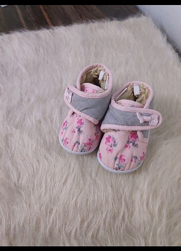 22 Beden Kız bebek ev ayakkabısı