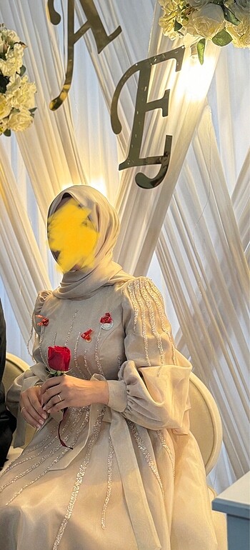 40 Beden Nişan Elbisesi