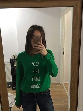 sweatshirt yeşil mudo
