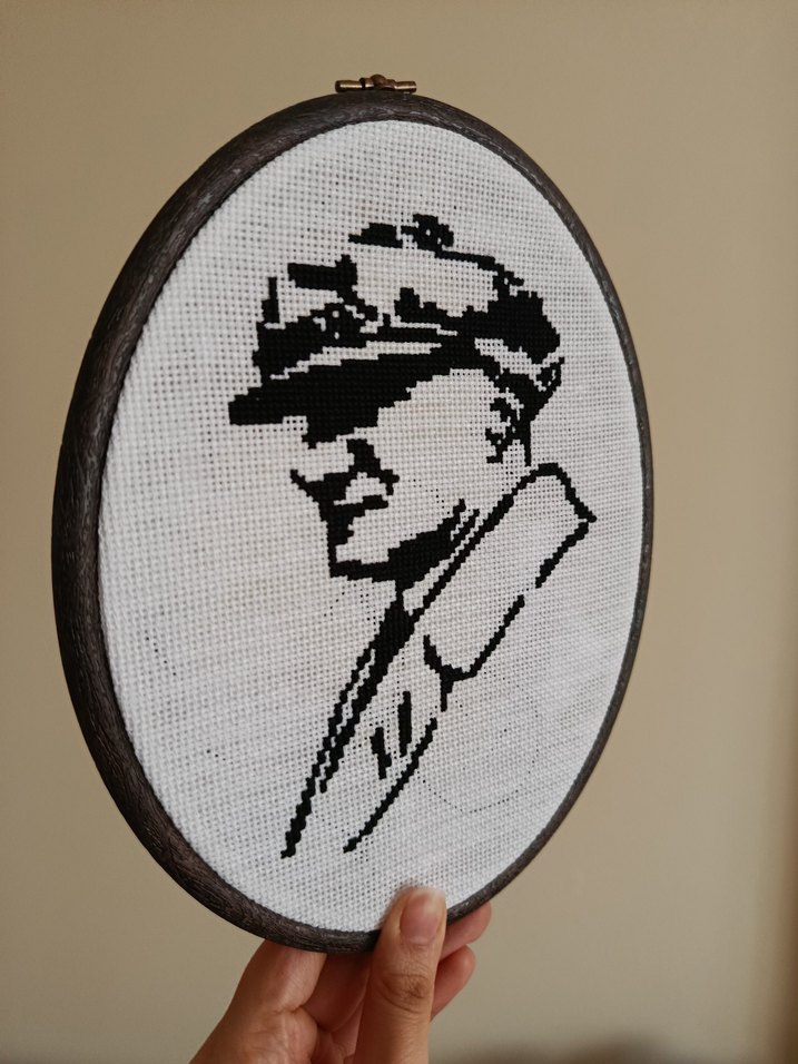 Atatürk Portresi Kanaviçe Tablo - Görsel 2