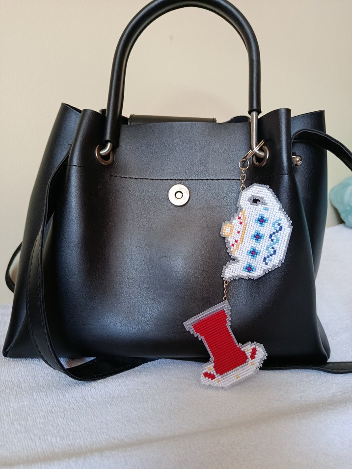 Demlik ve çay bardağı charm - Görsel 2