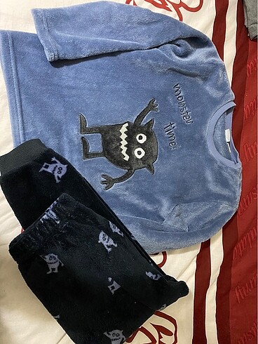 Zara 9-10 yaş pijama takımı