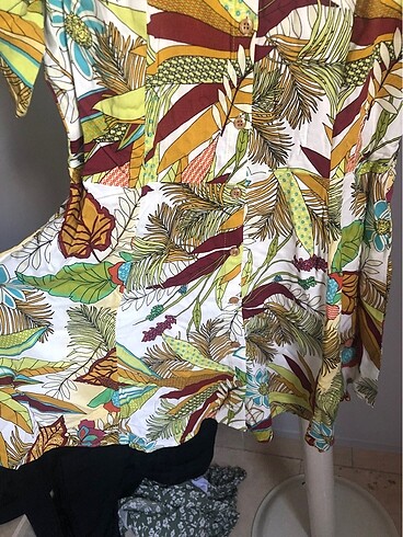 40 Beden Batik Gömlek Elbise