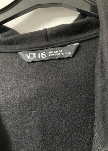 Düğmeli Siyah Uzun Kadın hırka - Görsel 2