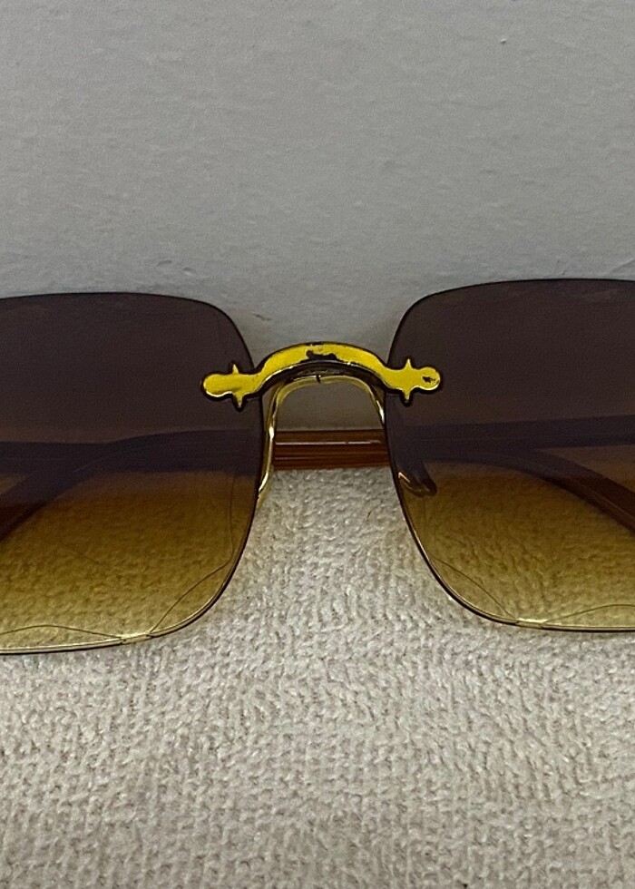 Kahverengi güneş gözlüğü - Görsel 4