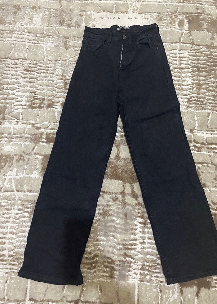 Siyah bol pantolon - Görsel 2