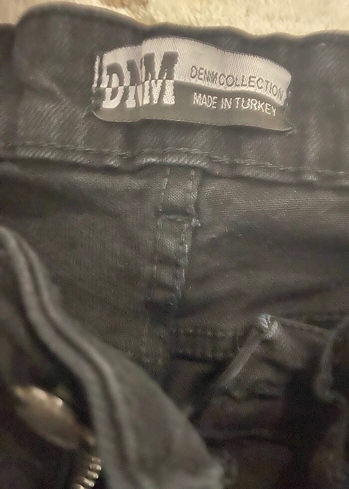 Siyah bol pantolon - Görsel 3