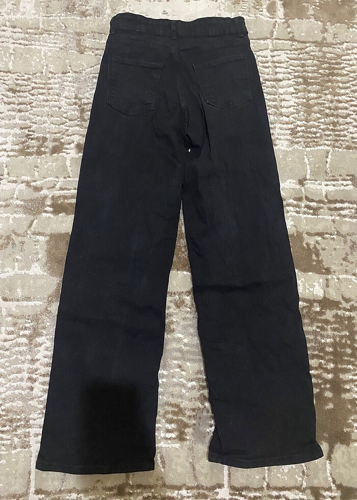 Siyah bol pantolon - Görsel 4