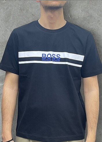 Hugo Boss Boss baskılı tişört 